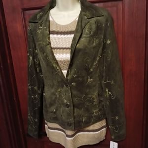 Brocade Size 6 RAFAEL Womans Jacket